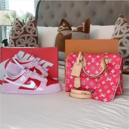 High quality sport shoes & handbag free shipping LOV #X1081