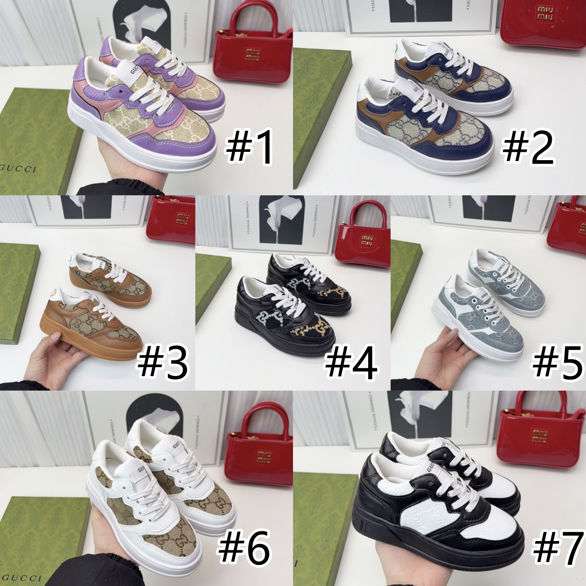 High quality sneaker for kid size:26-35 GUI #X1088 - Image 1