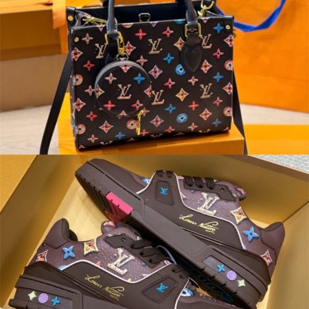 High quality sneaker & tote bag free shipping LOV #X1095