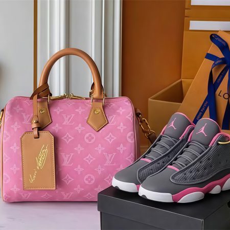 High quality sport shoes & handbag free shipping LOV #X1096
