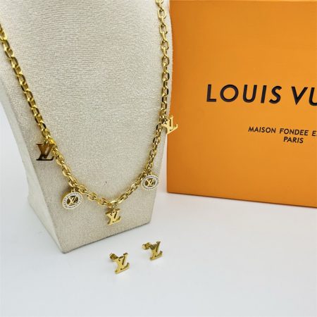 Wholesale Necklace and Bracelet and Earring Set LOV XT #X1106 - Image 2