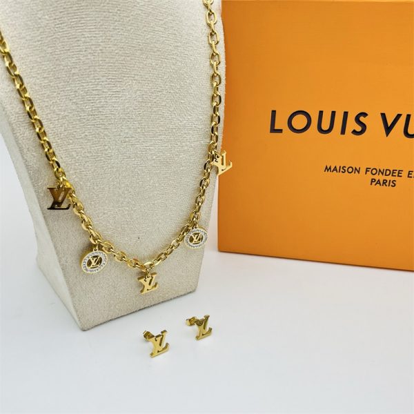 Wholesale Necklace and Bracelet and Earring Set LOV XT #X1106