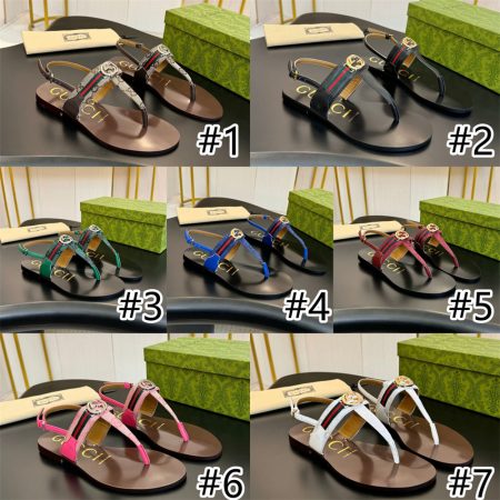 High quality sandals size:5-11 with box GUI #X1141 - Image 2