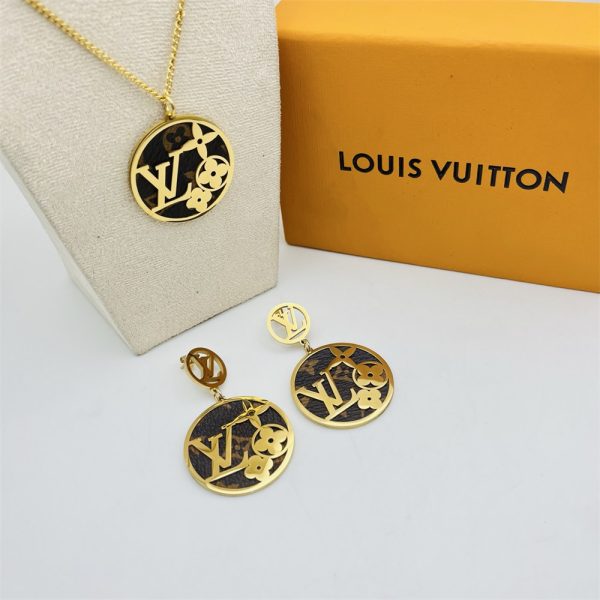 Wholesale Necklace & Earring Set LOV XT #X1502