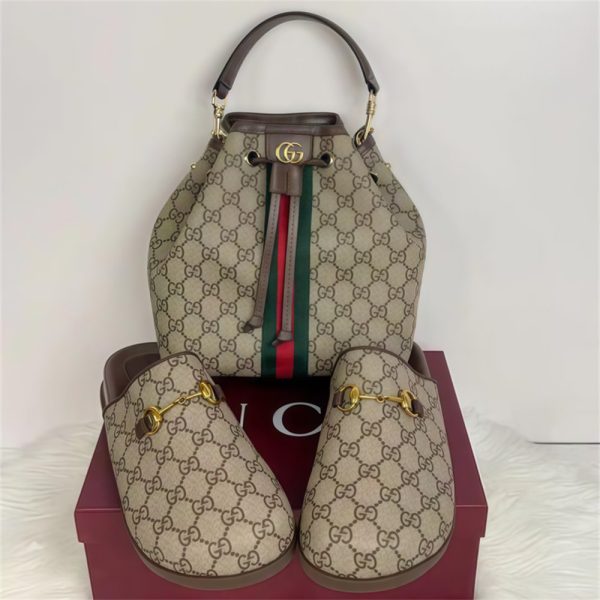 High quality slipper & bucket bag free shipping GUI #X1155