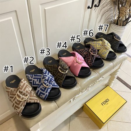 High quality slipper size:5-11 with box FEI #X1170