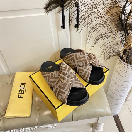 High quality slipper size:5-11 with box FEI #X1170 - Image 2