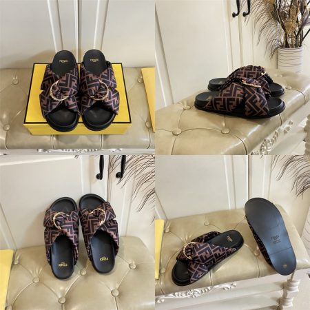 High quality slipper size:5-11 with box FEI #X1170 - Image 9