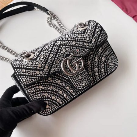 High quality shoulder bag size:22*13*6cm GUI #X1176