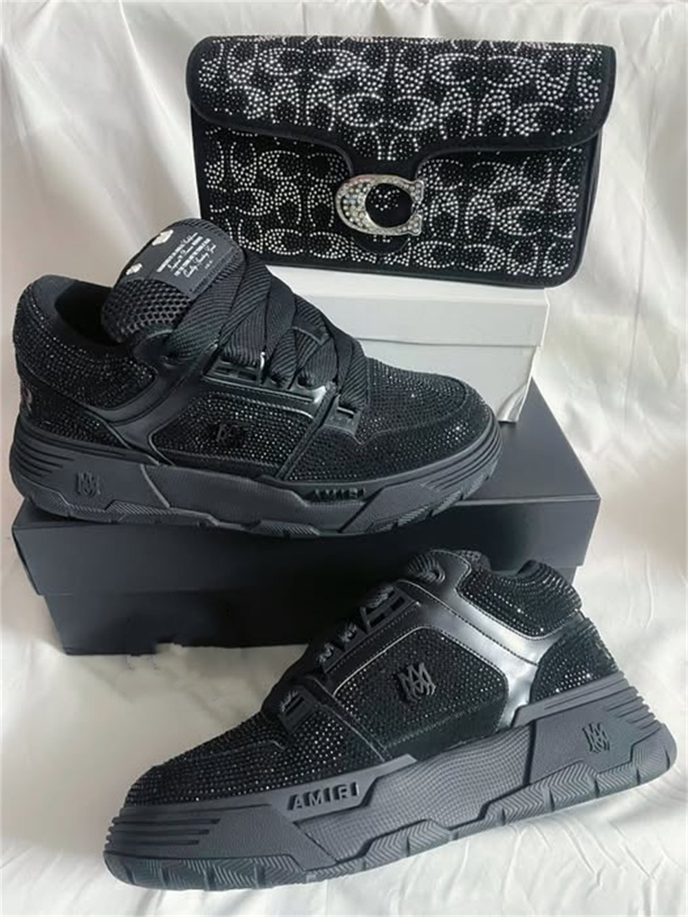 1 set sneaker & handbag free shipping COH & AMI #X1180 - Image 1