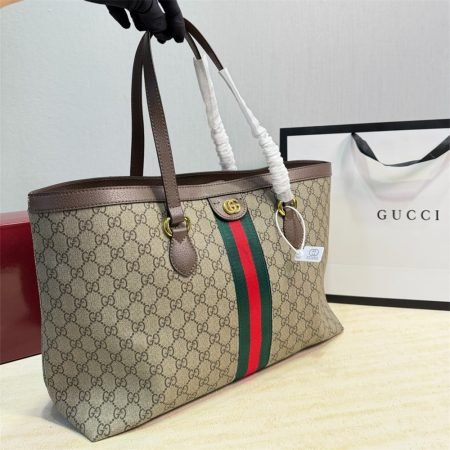 Top quality leather shoulder bag size:38*13*28cm GUI #X1186 - Image 2