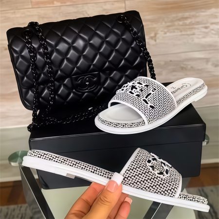 High quality slipper & shoulder bag free shipping CHL #X1218