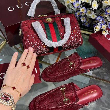 High quality slipper & handbag free shipping GUI #X1274