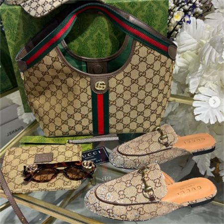 High quality slipper & tote bag free shipping GUI #X1256