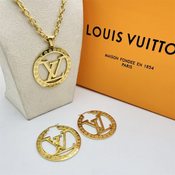 Wholesale Necklace & Earring Set LOV XT #X1267