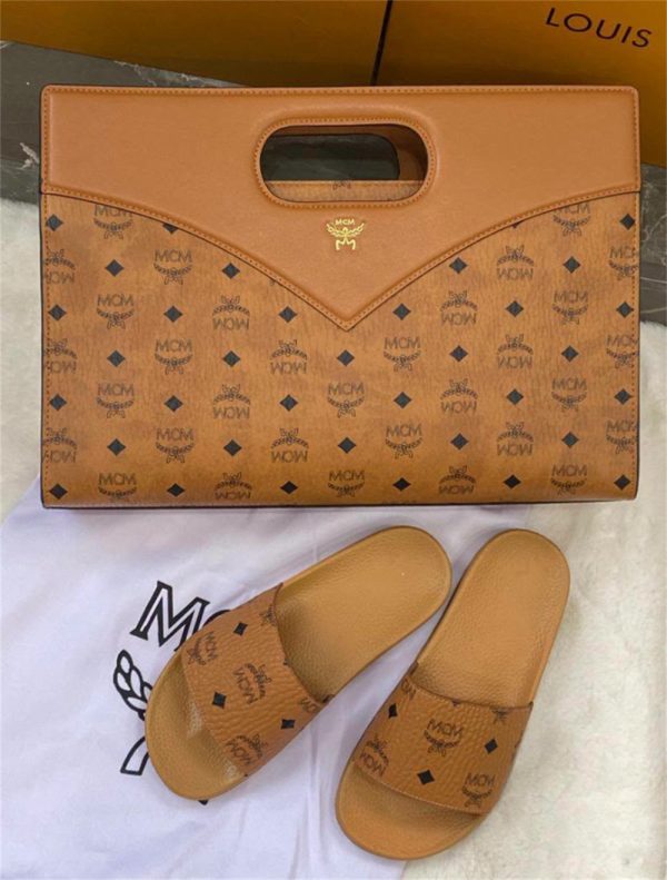 High quality slippers & bag set free shipping MCI #X1301
