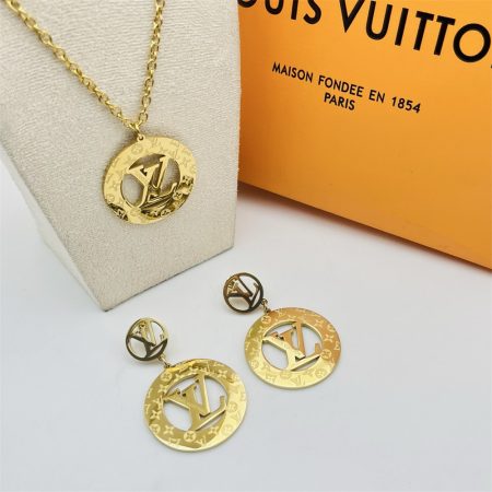 Wholesale Necklace & Earring Set LOV XT #X1307