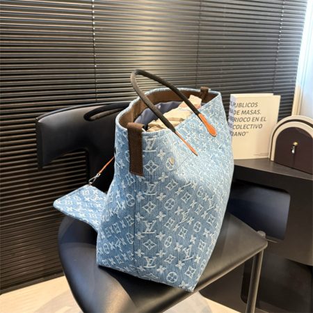 High quality Denim Tote bag size:43*31cm LOV #X1319 - Image 2