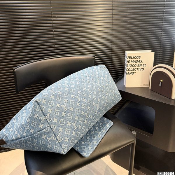 High quality Denim Tote bag size:43*31cm LOV #X1319 - Image 3