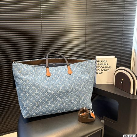 High quality Denim Tote bag size:43*31cm LOV #X1319 - Image 4