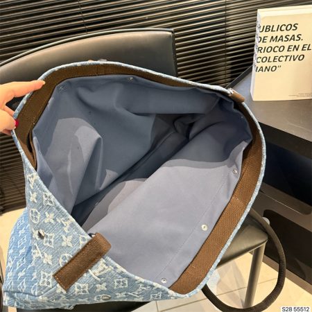 High quality Denim Tote bag size:43*31cm LOV #X1319 - Image 5