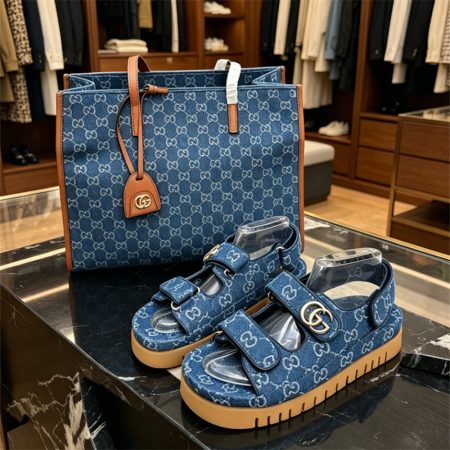 High quality sandal & Tote bag  free shipping GUI #X1324