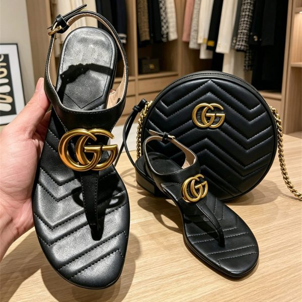 High quality slippers & shoulder bag free shipping GUI #X1349