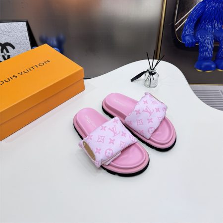 High quality slippers & makeup bag set free shipping LOV #X1365 - Image 3