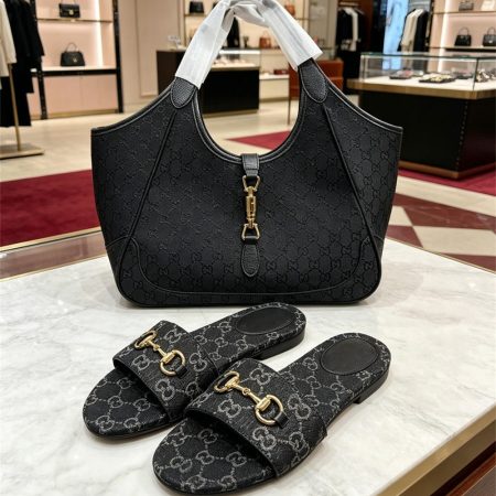 High quality slipper & tote bag set free shipping GUI #X1369