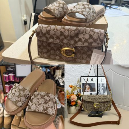 1 set slippers & shoulder bag set free shipping COH #X1374