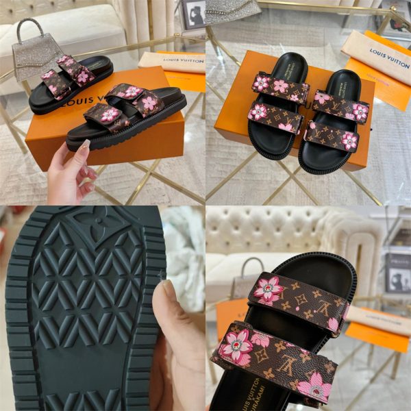 High quality slippers & handbag set free shipping LOV #X1389