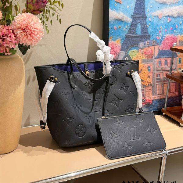 High quality slippers & Tote bag set free shipping LOV #X1415