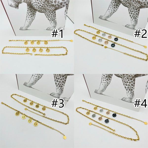 Wholesale Necklace and Bracelet Set LOV XT #X1416