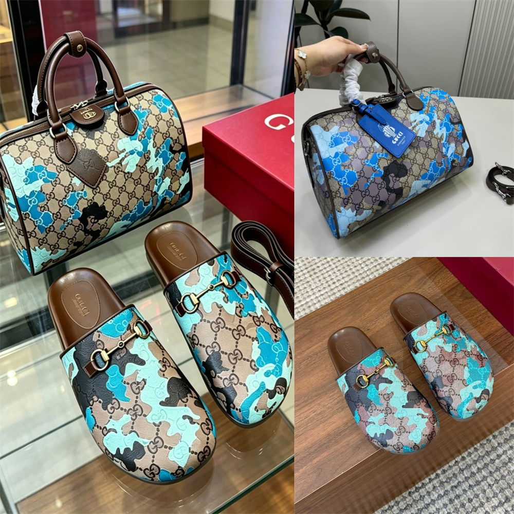 High quality slippers & handbag set free shipping GUI #X1425 - Image 1
