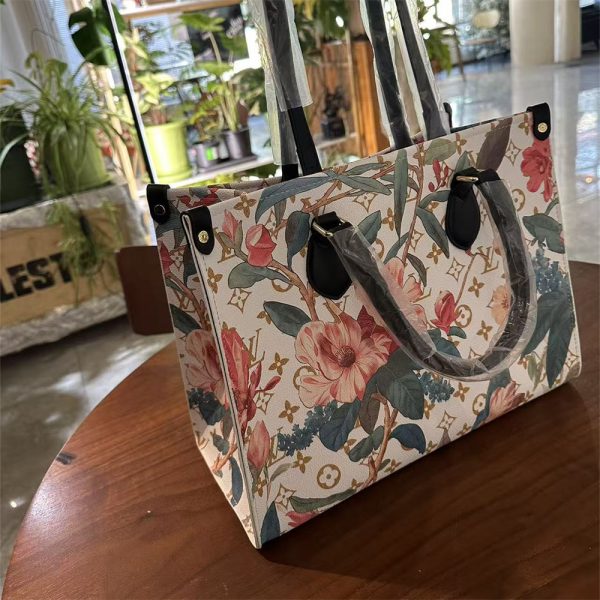 1 pair slippers & Tote bag set free shipping LOV #X1426