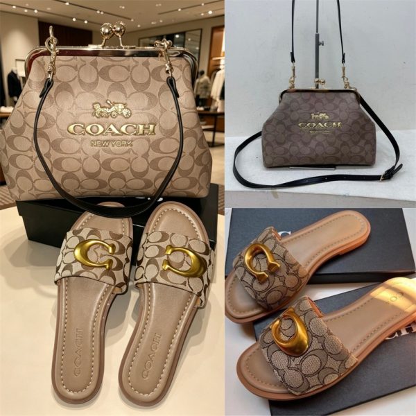 1 set slippers & shoulder bag set free shipping COH #X1453