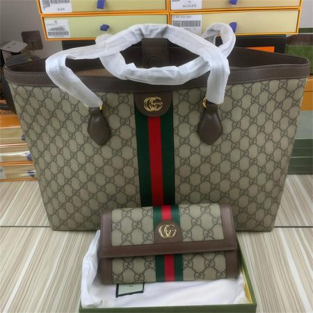 High quality tote bag & wallet set GUI #X1463