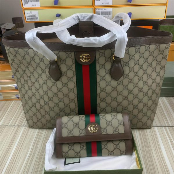 High quality tote bag & wallet set GUI #X1463