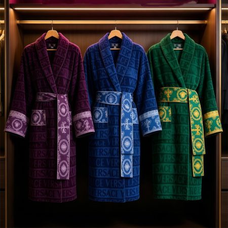 High quality cotton robe free size VEE #X1478