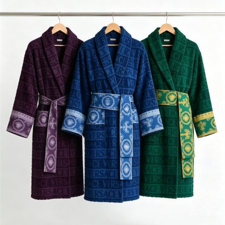 High quality cotton robe free size VEE #X1478 - Image 2