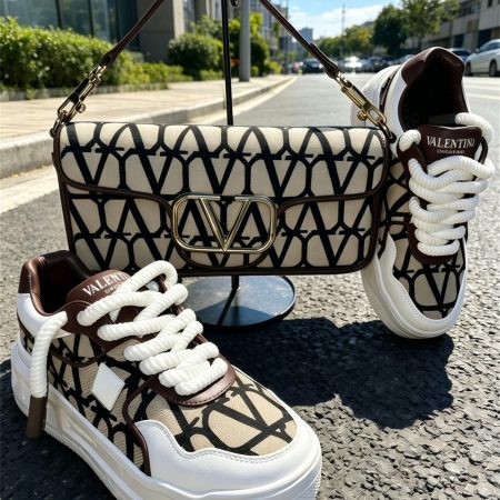 High quality sneaker & shoulder bag set free shipping VAL #X1483