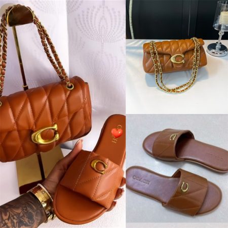 High quality slipper & bag set free shipping COH #X1484