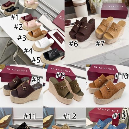 High quality slippers size:5-11 with box free shipping GUI ALS #X1492