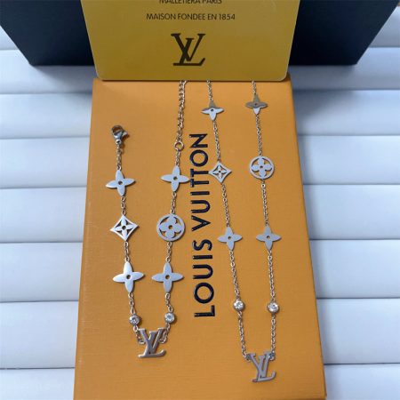 Wholesale Fashion Necklace and Bracelet Set LOV LHZ #X1541 - Image 2