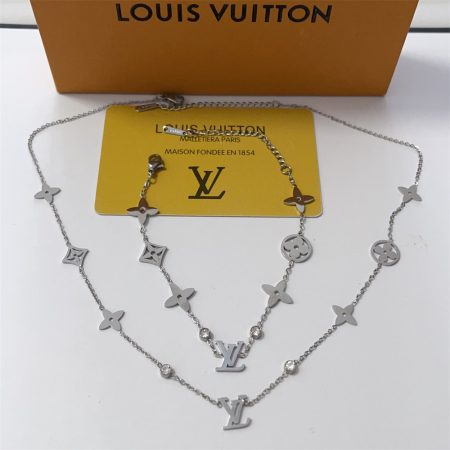 Wholesale Fashion Necklace and Bracelet Set LOV LHZ #X1541 - Image 3