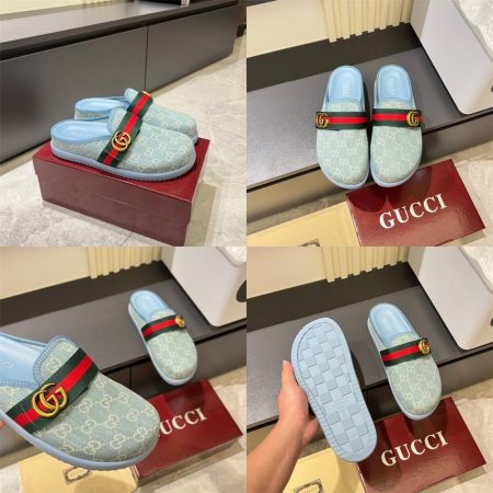 High quality slippers for men size:7-11 with box GUI  #X1546 - Image 7