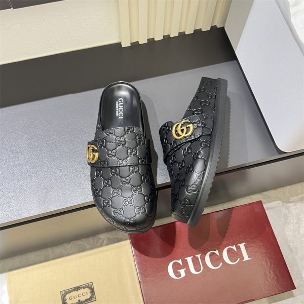 High quality slippers for men size:7-11 with box GUI  #X1546 - Image 2