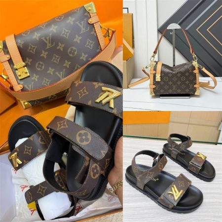 High quality sandals & handbag free shipping LOV #X1547