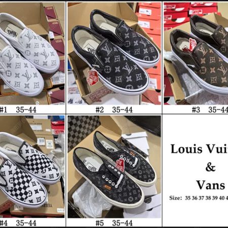 1 Pair sneaker with box size:5-10 free shipping LOV #Z0001