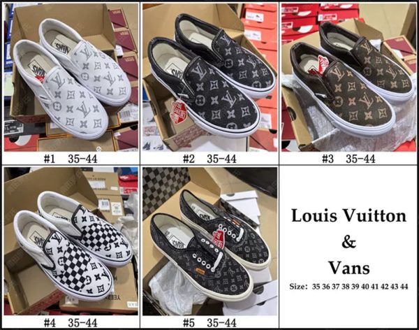 1 Pair sneaker with box size:5-10 free shipping LOV #Z0001